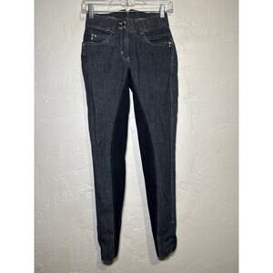 HKM horse riding denim jeans‎ womens 22 outdoors stretch performance